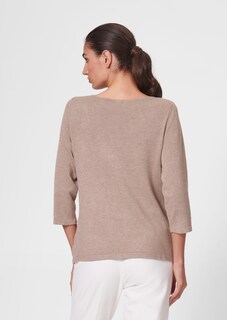 Strickpullover mit U-Boot-Ausschnitt thumbnail 4