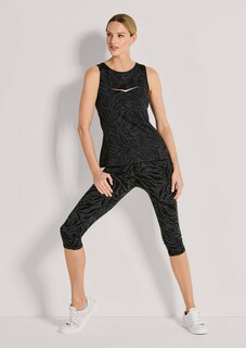 Sport-Top mit dezentem Ton-in-Ton Print thumbnail 3