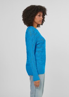 Strickpullover mit Zopfmuster thumbnail 5