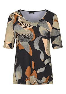 T-shirt en jersey en viscose naturelle thumbnail 4