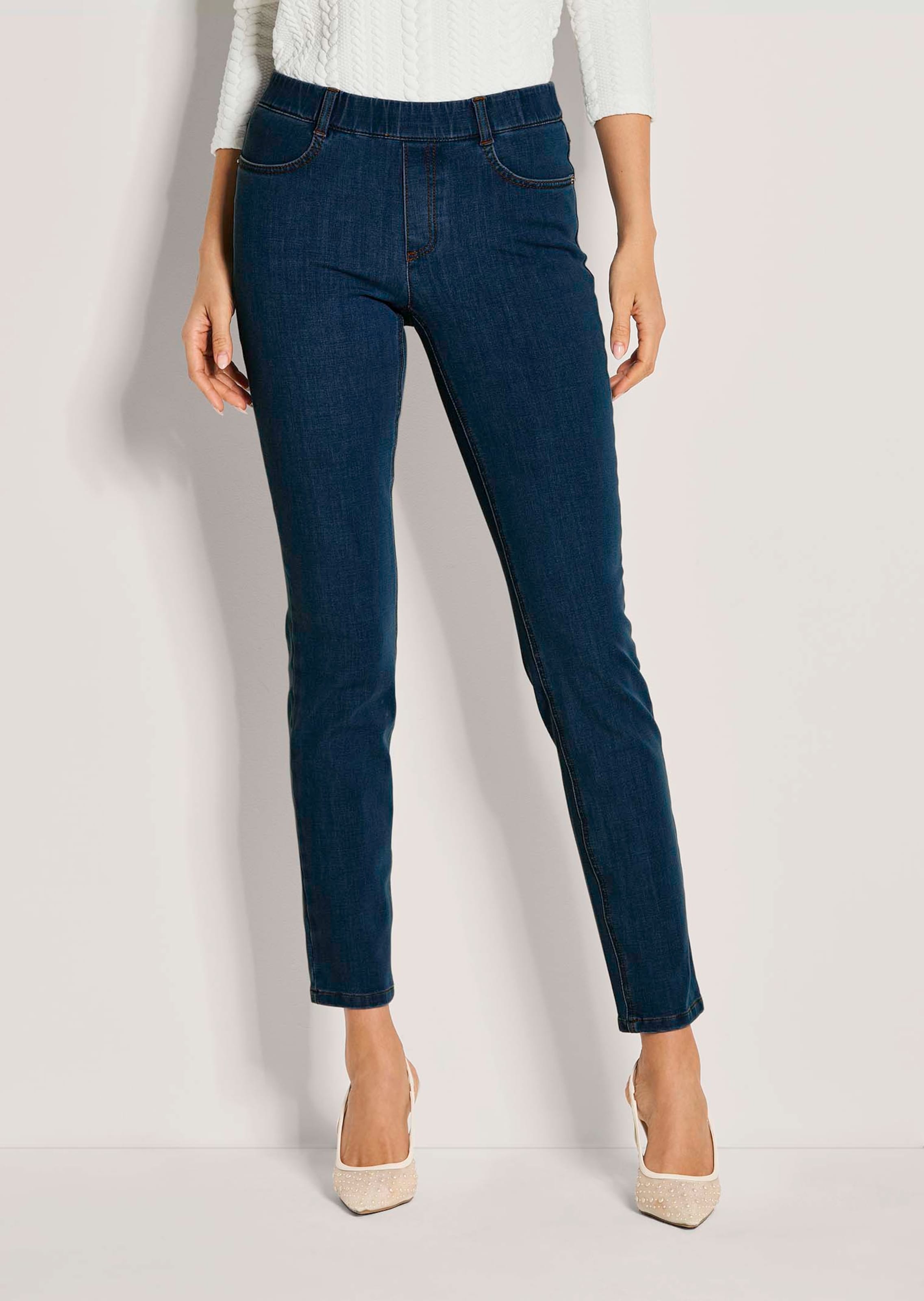 Schlanke Jeans zum Schlüpfen
