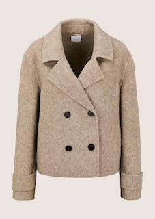 Peacoat made from a high-quality wool blend thumbnail 7