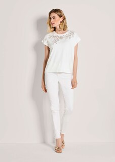 T-shirt avec motif en sequins thumbnail 3