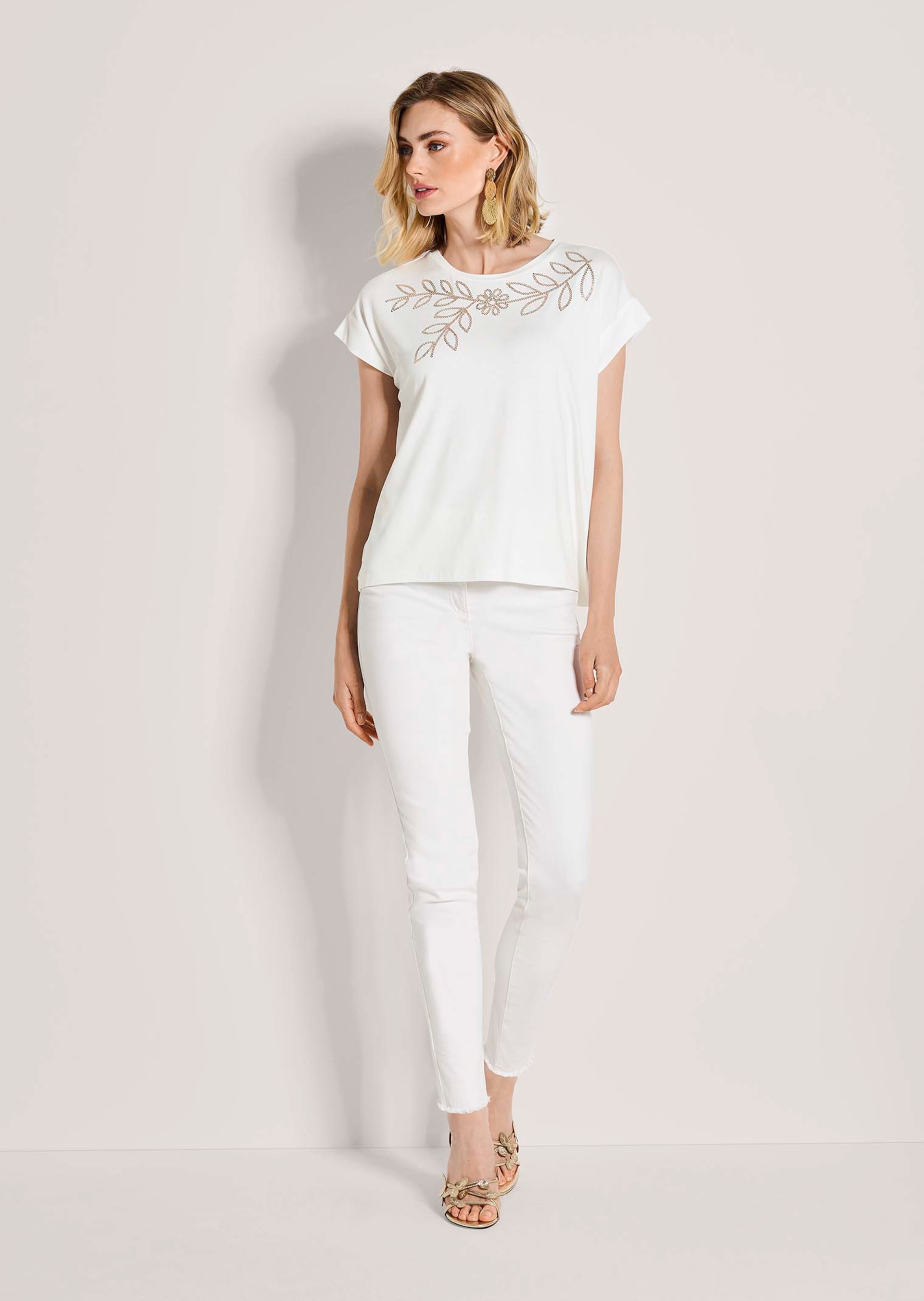 T-shirt avec motif en sequins thumbnail 3