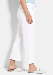 Jeans-Culotte VERA mit Bügelfalten thumbnail 4