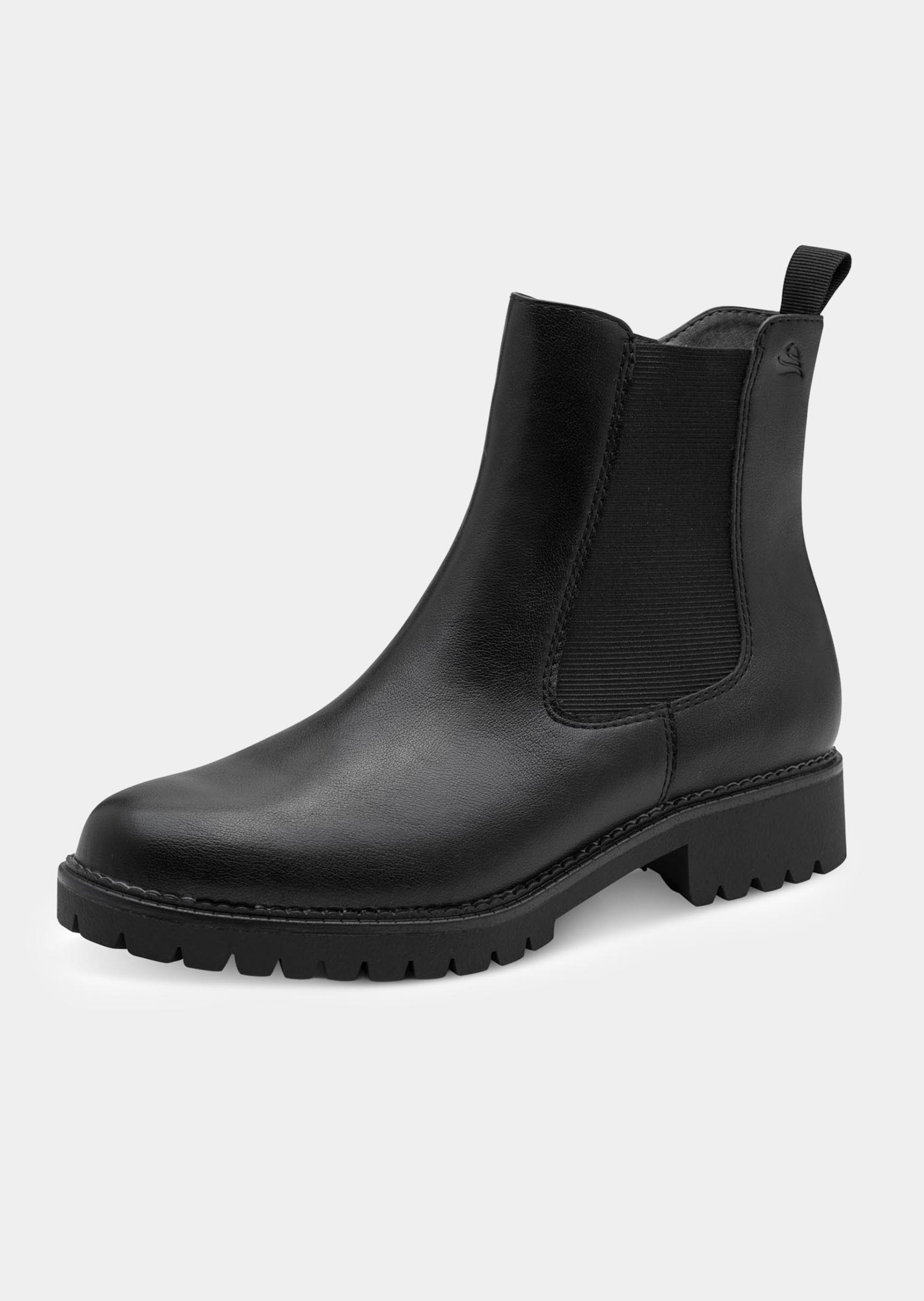 Klassische Chelsea Boots mit Reißverschluss