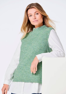 Joustinneuleliivi, jossa pystykaulus thumbnail 5