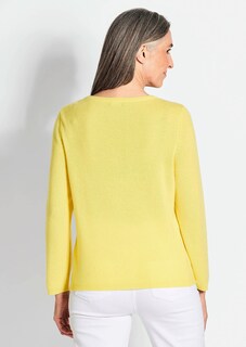Kaschmirpullover mit U-Boot Ausschnitt thumbnail 3