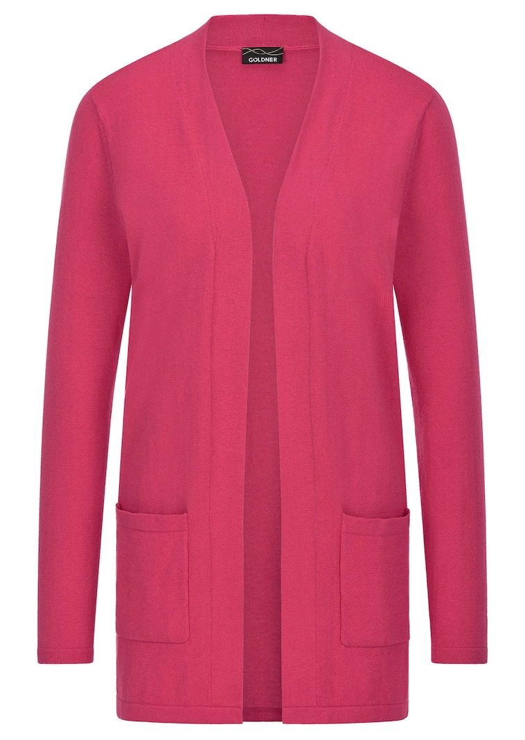 Verschlussloser Cardigan aus COTTAMIRA