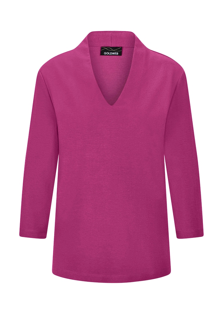 T-shirt basique en jersey interlock