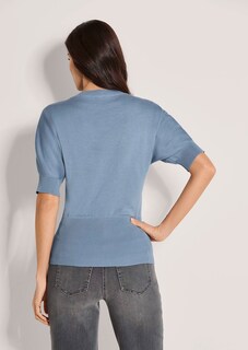Leichter Feinstrickpullover aus Baumwolle thumbnail 4