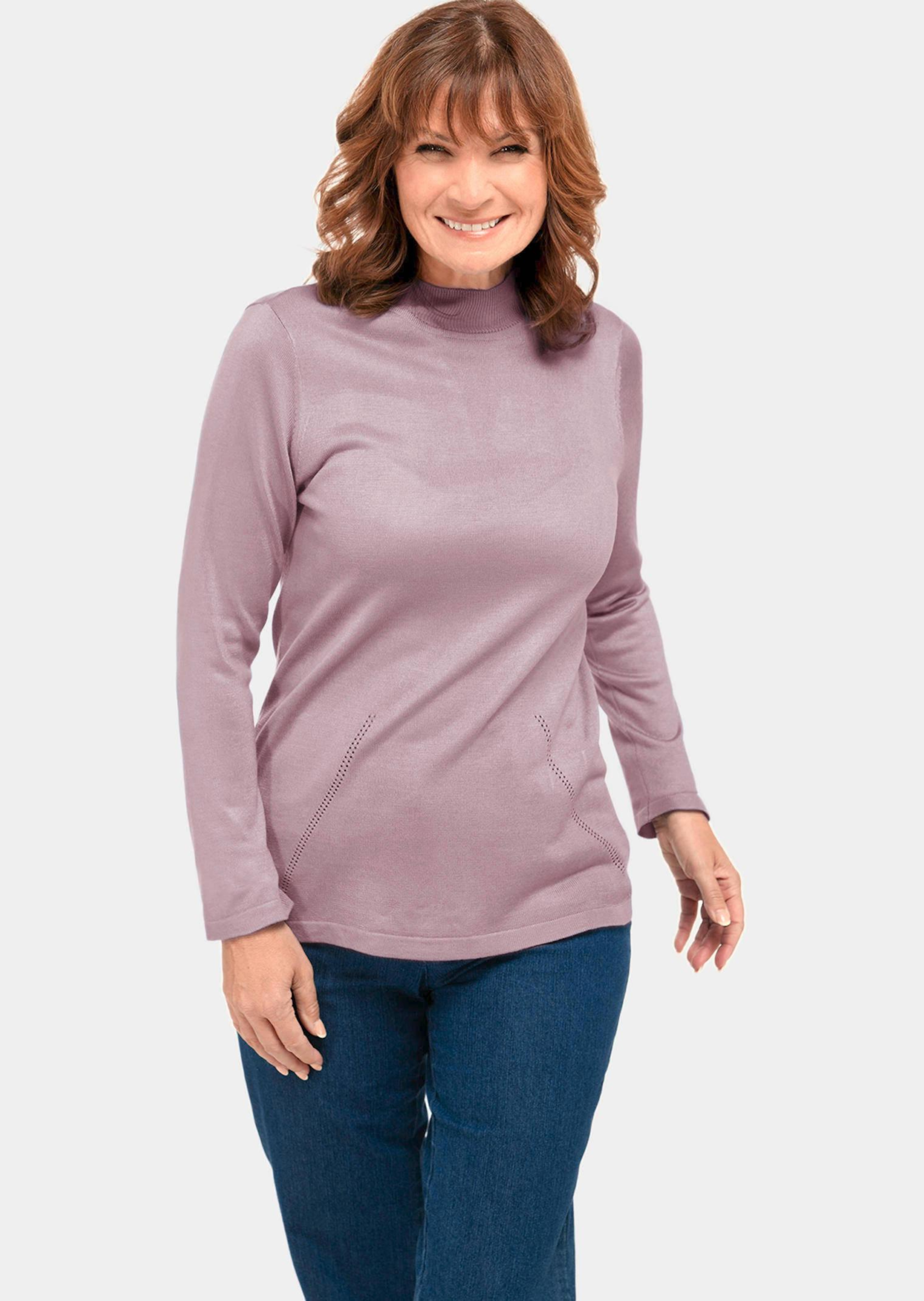 Pullover met opstaande kraag