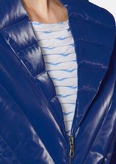Kurze Steppjacke mit 3/4-Ärmeln thumbnail 6