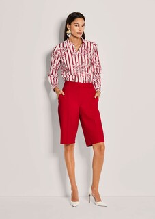 Elegante Jersey-Bermuda mit Stretch thumbnail 3