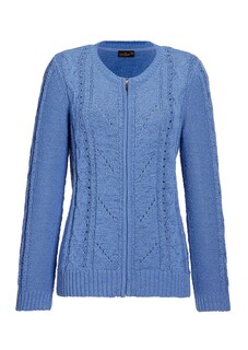 Bändchengarn-Strickjacke mit schönen Details thumbnail 6