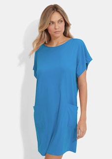 Legeres Strandkleid aus glatter Funktionsware thumbnail 5