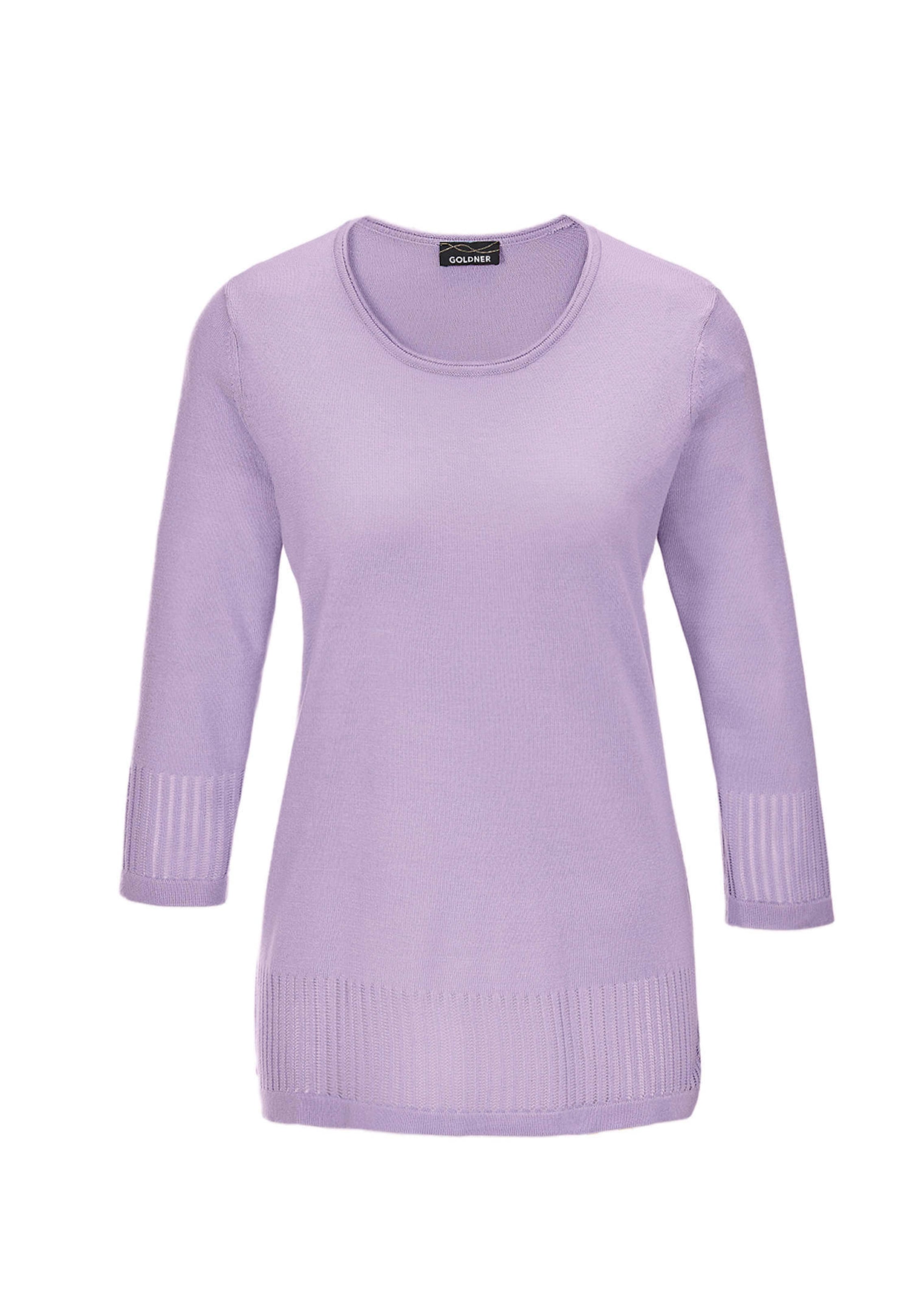 Gepflegter Ajour-Pullover mit femininen Durchbrüchen