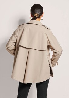 Short trench coat thumbnail 4