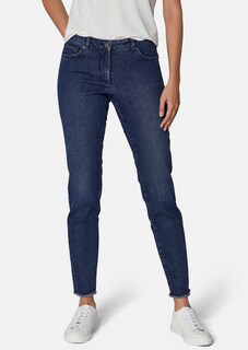 Jeans mit feinem Fransensaum thumbnail 2