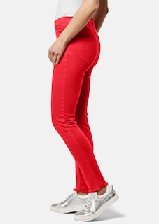 Jeans mit feinem Fransensaum thumbnail 5