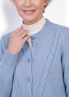 Cardigan avec motif torsadé thumbnail 5