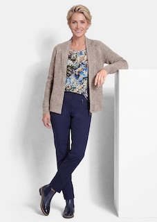 Zeitlose Strickjacke in Grobstrick thumbnail 4