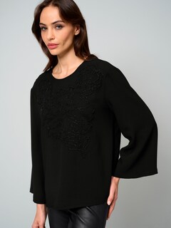 Bluse mit Perlenmotiv thumbnail 6