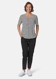 Farbbrillante Druckbluse mit liebevollen Details thumbnail 2