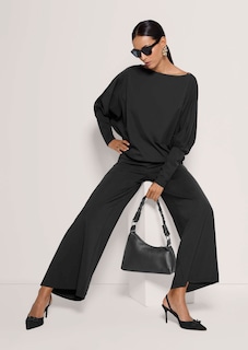 Relaxed-fit batwing top thumbnail 5