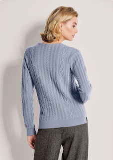 Pull en cachemire à col en V thumbnail 4