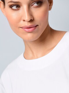 Oversizedbluse mit Fledermausärmel thumbnail 6