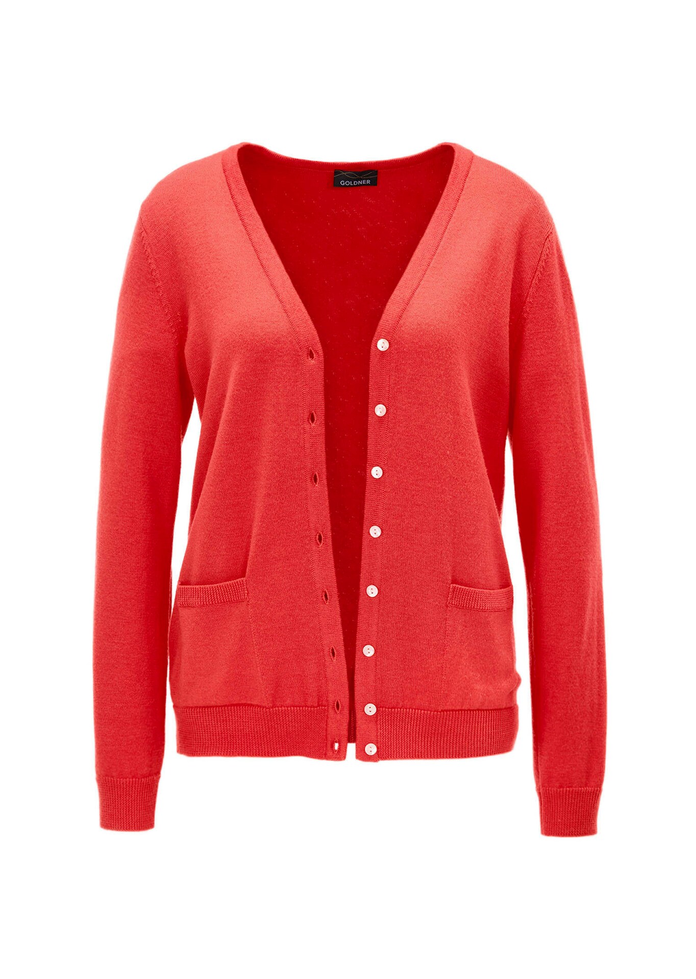 Strickjacke aus reiner Merinowolle