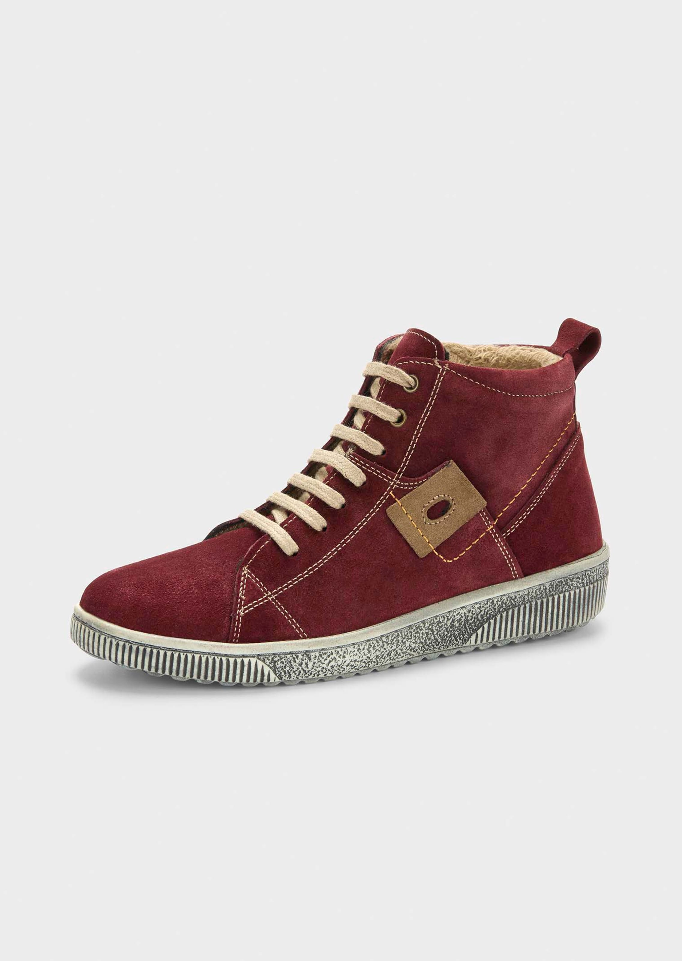 Sneaker aus Wildleder mit Reissverschluss