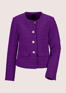 Kurzer Tweed-Blazer thumbnail 7