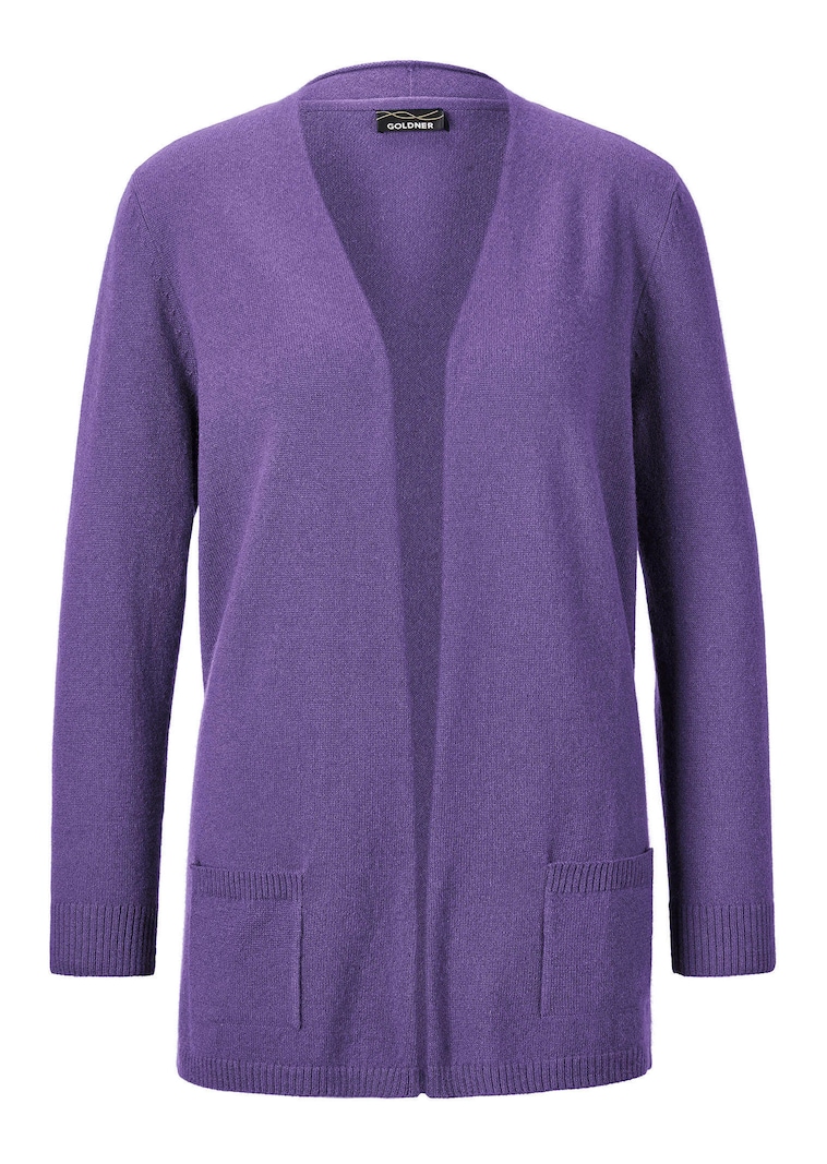Kuschelweiche Kaschmir-Strickjacke