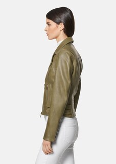 Lederjacke mit Reißverschluss thumbnail 5