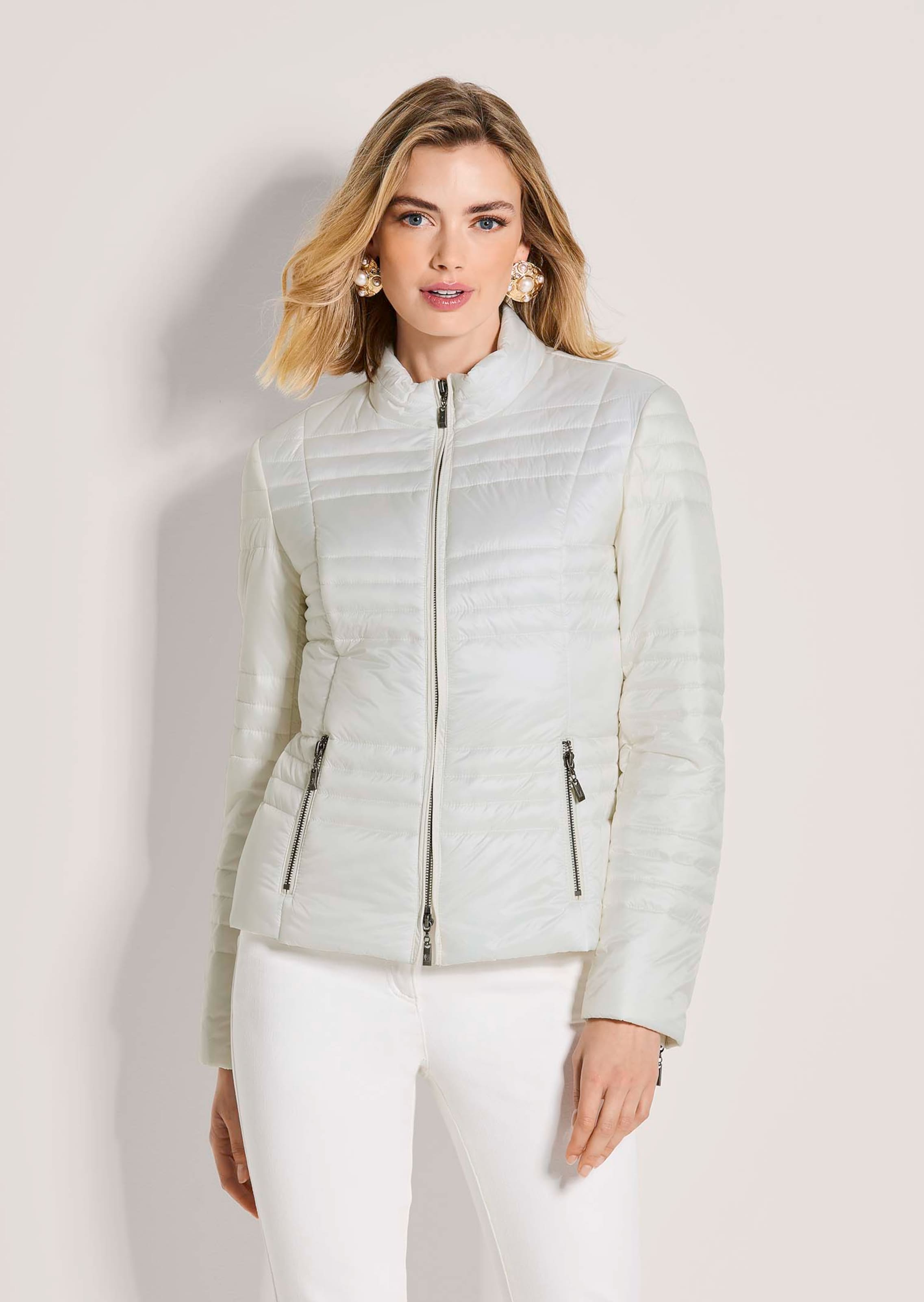 Veste matelassée légère à col montant