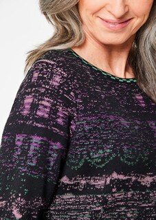 Strickkleid mit Allover-Jacquardmuster thumbnail 5