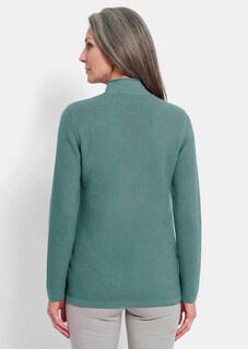 Feiner Strickpullover mit Stehkragen thumbnail 3
