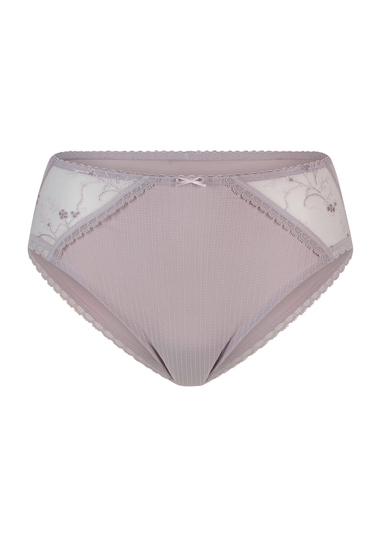Taillenslip mit Spitzeneinsatz