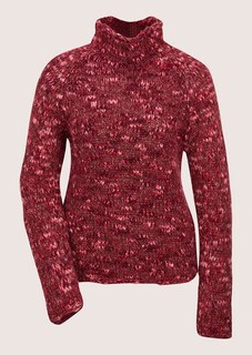 Grobstrick-Pullover mit Stehkragen thumbnail 7