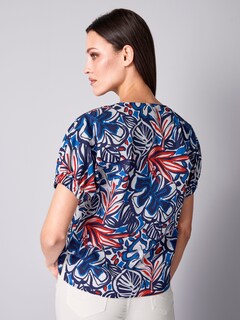 Bluse mit V-Ausschnitt thumbnail 3