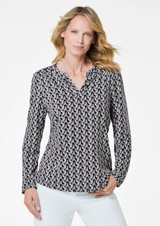 Blouseshirt in vrouwelijk model thumbnail 1