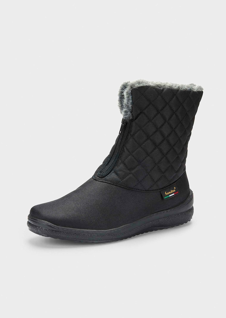 Winterstiefel mit Rautenstepp