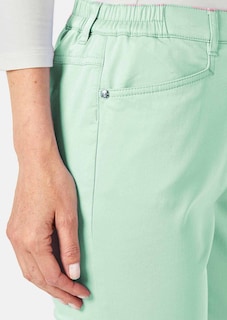 Satijnen katoenen broek LOUISA COMFORT+ thumbnail 5