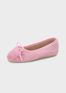 Ballerina-Hausschuhe mit Schleife thumbnail 1