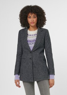 Langer Tweed-Blazer thumbnail 2