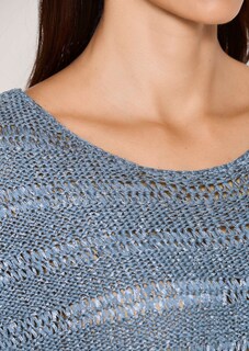 Pullover aus Bändchengarn mit Glanz-Effekt thumbnail 6