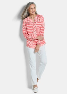 Lichte blouse van pure viscose thumbnail 2
