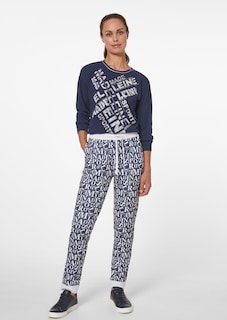 Jogg-Pants mit Letterprint thumbnail 3